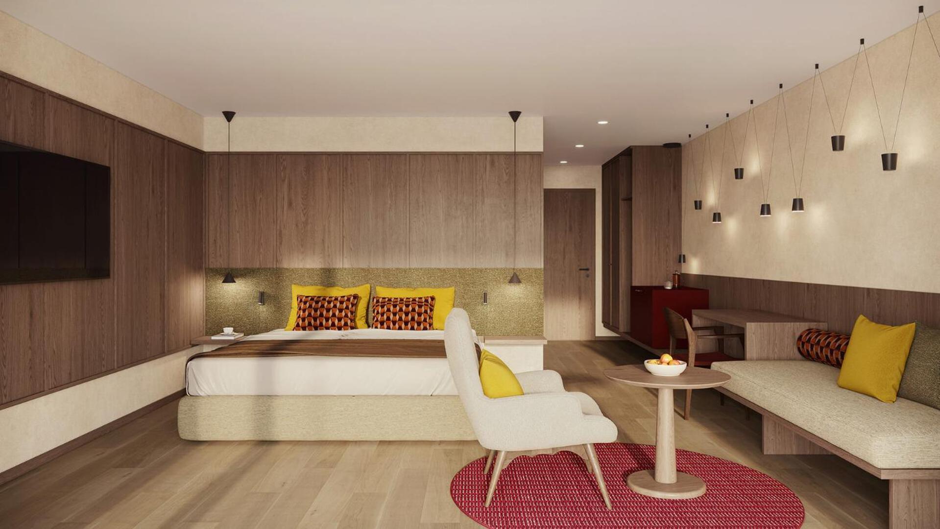 Superior Zimmer mit Kingsize-Bett